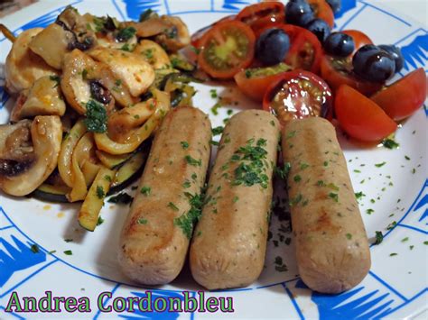 Cordonbleu Salchichas De Tofu Con Tallarines De Calabac N Y