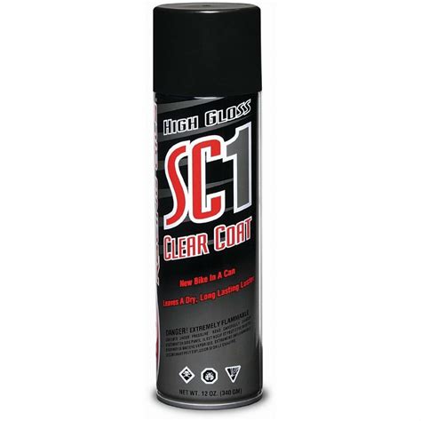 Maxima SC1 Clear Coat High Gloss 12oz Techno Cycle