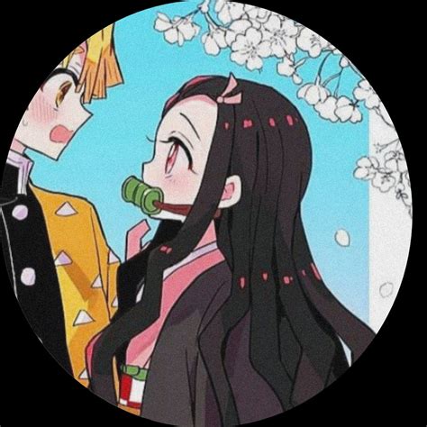 Zenitsu And Nezuko Matching Pfps In 2022 Anime Demon Anime Chibi