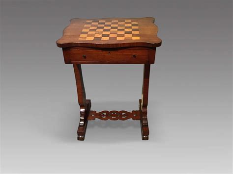 Antique chess table