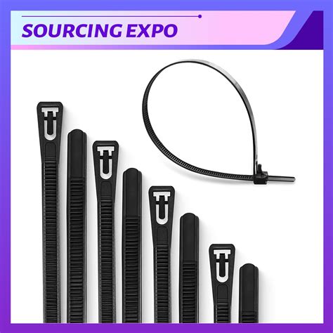 Removable And Reusable Nylon Cable Ties With Uv Protection Cable Tie