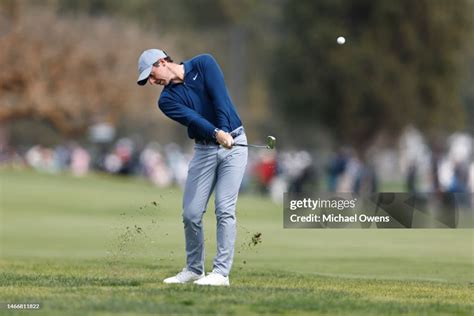 Rory Mcilroy Of Northern Ireland Plays His Shot On The Third Hole