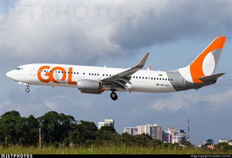 PR GUV Boeing 737 8EH GOL Linhas Aereas Leandro Luiz Pilch