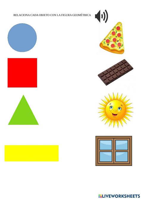 The Worksheet Is Filled With Different Shapes And Colors