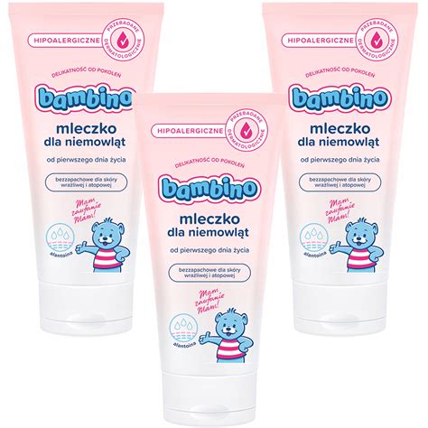 BAMBINO Hipoalergiczne mleczko dla niemowląt 600ml 13182528304 Allegro pl