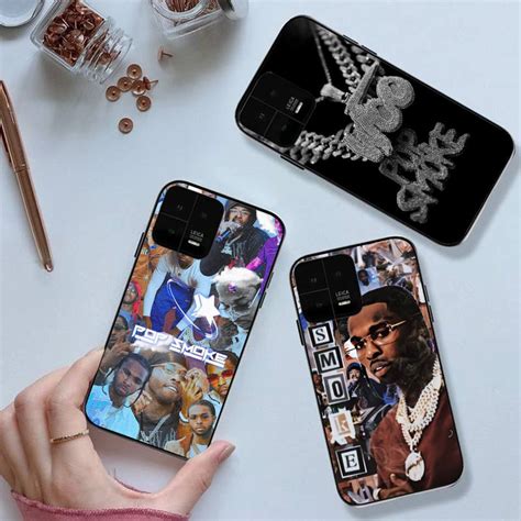 Pop Smoke Rapper Phone Case For Xiaomi 11 12 PRO PocoM3Redmi NOTE7 8