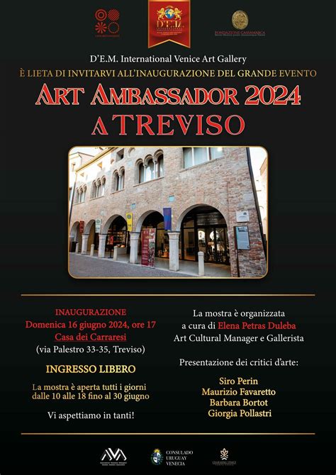 Treviso Art Ambassador A Treviso Mostra D Arte Contemporanea In