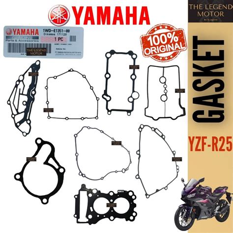 Yzf R Yzf R Gasket Head Ring Block Clutch Magnet Waterpump