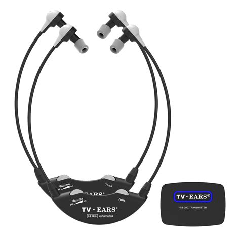 TV Ears Dual 5 8 Digital System TV Ears Official Store