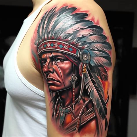 56 Indian Warrior Tattoo Ideas - TattooClue.com