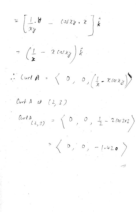 [solved] Q7 10 Pts Calculate A The Divergence And B The Curl Of A Course Hero