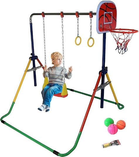 Kids Jungle Gym Gymnastic Bar 4 in 1 Kip Bar | Ubuy India