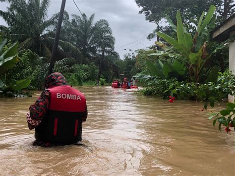 Banjir Mangsa Di Johor Meningkat Kepada Pps Dibuka Kosmo