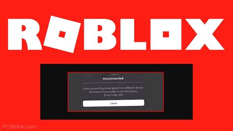 Fix: Roblox Error Code 264 [2024 Solution] - PC Strike