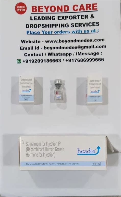 Somatropin Human Growth Hormone At Rs Vial Genotropin In Nagpur