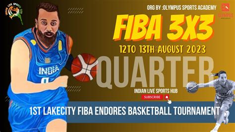 Mens Quarter Day 2 1st Lakecity Fiba Endores Basketball Tournament