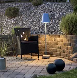 Lucca Outdoor Standard Lamp With Concrete Base From Konstsmide Lucca