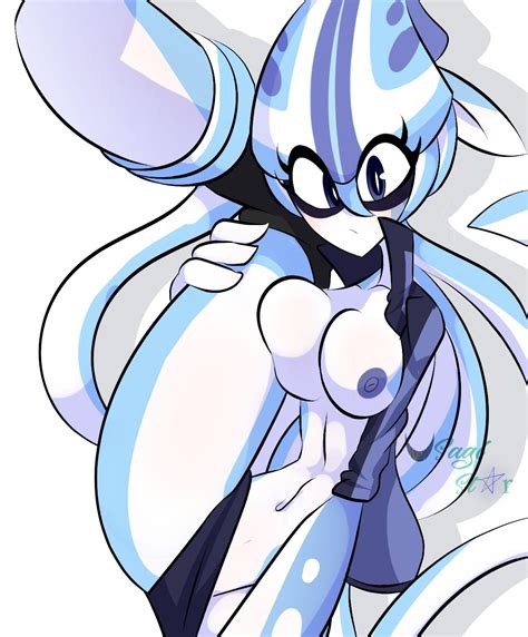 Rule 34 1girls Anthro Ari Star Usagi Star Big Breasts Blue Eyes Blue Nipples Breasts Busty