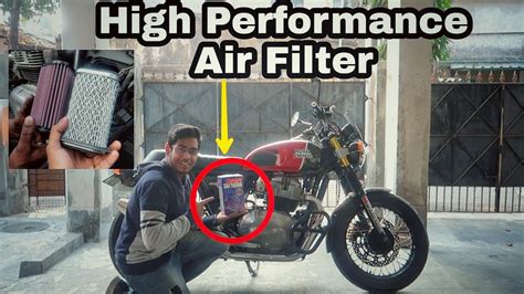 Installing Dna High Performance Air Filter In My Royal Enfield