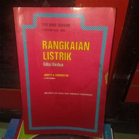 Jual Buku Rangkaian Listrik Edisi Kedua Shopee Indonesia