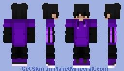 Purple Boy Minecraft Skin