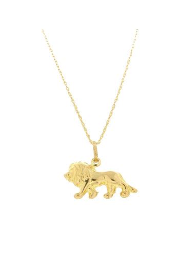 Pendentif SPARKLE Lion Or Jaune 750 1000