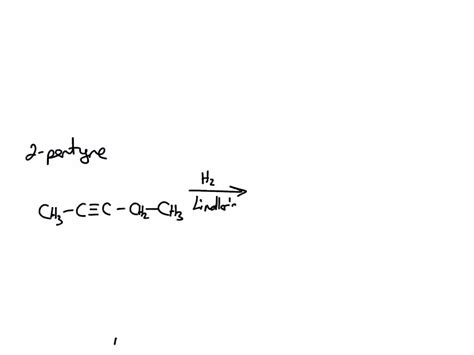 SOLVED Question 5 2 Points Lindlars Catalyst Identify The Product Of