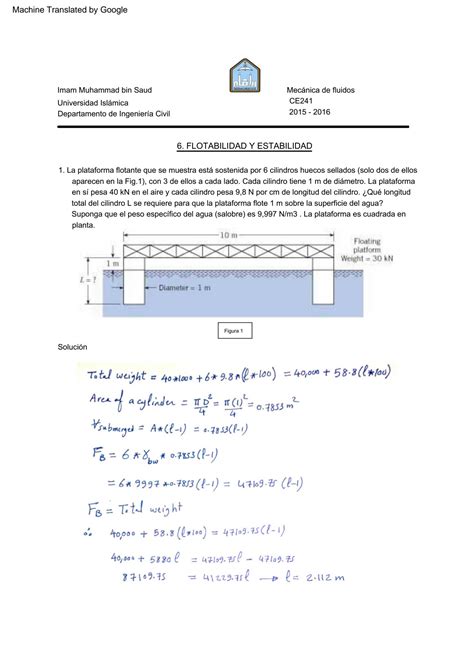 Solution Examen Final Con Soluci N De Mec Nica De Fluidos Ingenier A