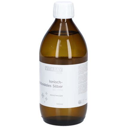 Vitabay Med Kolloidales Silber Ppm Ml Shop Apotheke