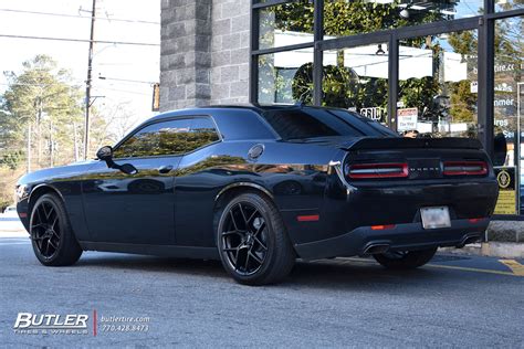 Dodge Challenger With In American Racing Ar Wheels Exclusively