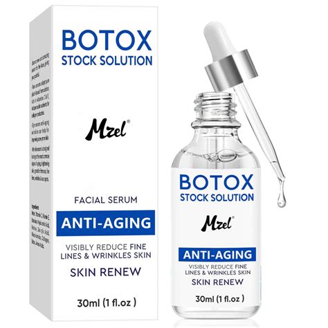 Botox Stock Solution Facial Serum Botox Anti Aging Serum For Face With