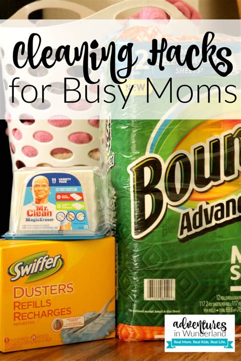 Cleaning Hacks For Busy Moms