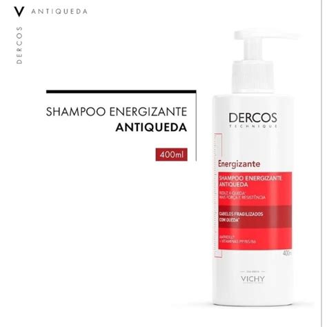 Shampoo Antiqueda Vichy Energy Dercos Estimulante 400ml Val 05 27