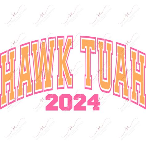 Hawk Tuah Ready To Press Sublimation Transfer Print Rachels Essentials