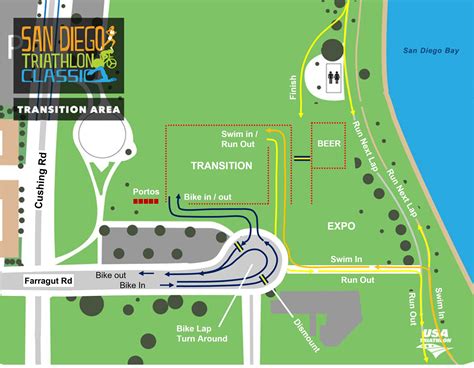 Maps — San Diego Triathlon Classic