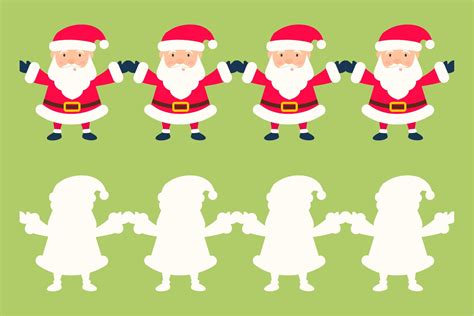 Santa Christmas Craft 10 Free Pdf Printables Printablee