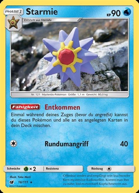 Bestelle jetzt Starmie 16 111 Aufziehen der Sturmröte Rare bei