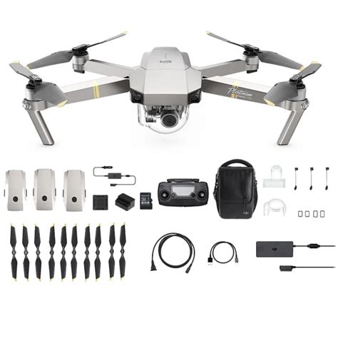 Dji Mavic Pro Platinum Fly More Combo Official Refurbished Set By Dji