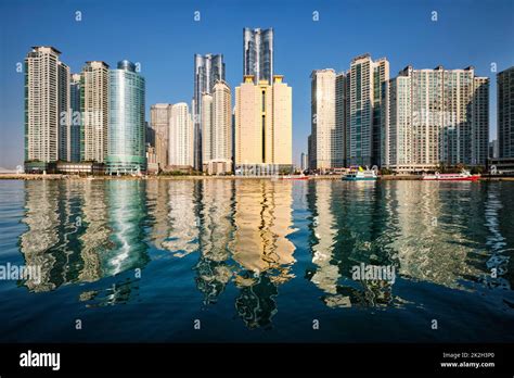 Marine city skyscrapers in Busan, South Korea Stock Photo - Alamy