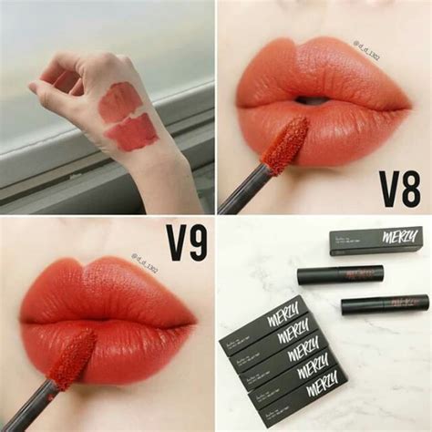 SON KEM MERZY THE FIRST VELVET TINT SEASON 2 V7 V8 Shopee Việt Nam