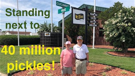 Standing Next To 40 Million Pickles At The Mt Olive Pickles Factory