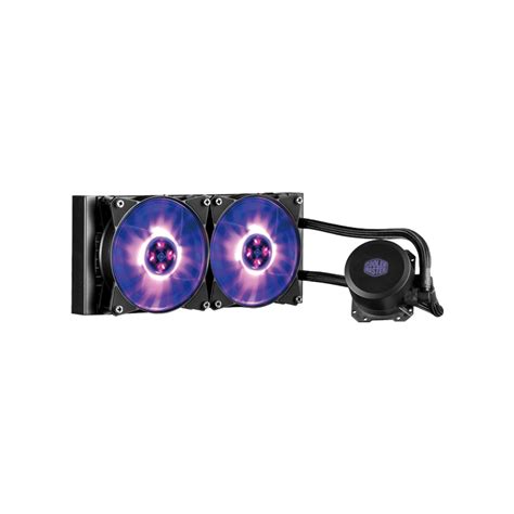 Cooler Master Masterliquid Ml240l Rgb Close Loop Cpu Liquid Cooler 240mm Radiator Dual Chamber