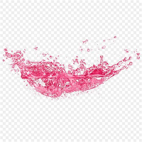 Splashing Liquid Png Image Liquid Water Splash Splash Liquid Pink