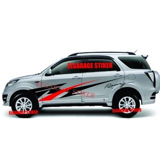 Jual Stiker Mobil Rush Cutting Stiker Body Samping Mobil Rush Stiker