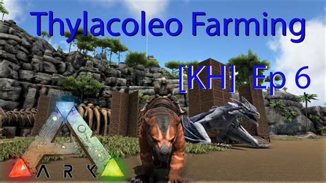 លេង Ark Racing Thylacoleo With Techepic Xing Ark Ragnarok Map Kh