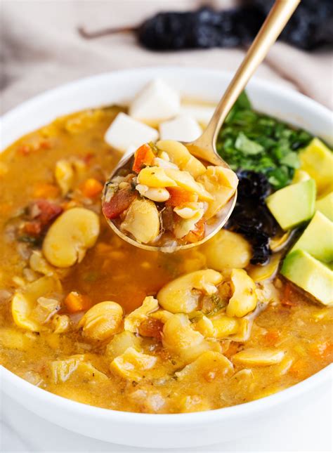 Mexican Fava Bean Soup Sopa De Habas Meatless Monday