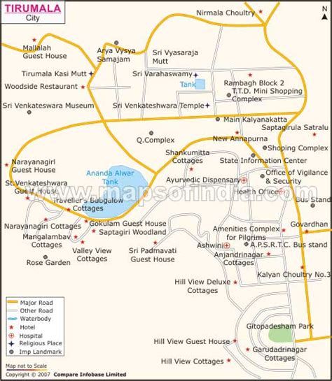 Tirupati Tirumala City Map - Tirupati News