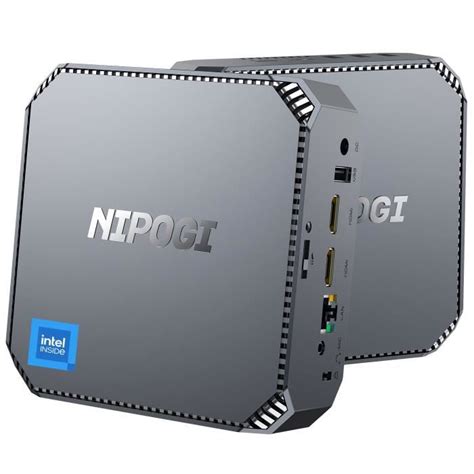 Mini Pc Nipogi Windows Pro Processeur Intel Alder Lake N Go