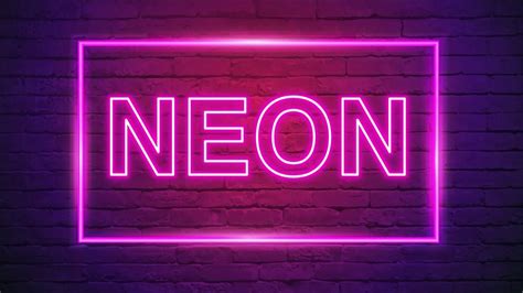 Neon Type Text How To Make Neon Type Text In Photoshop Images