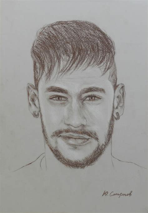 How To Draw Neymar Step By Step Easy